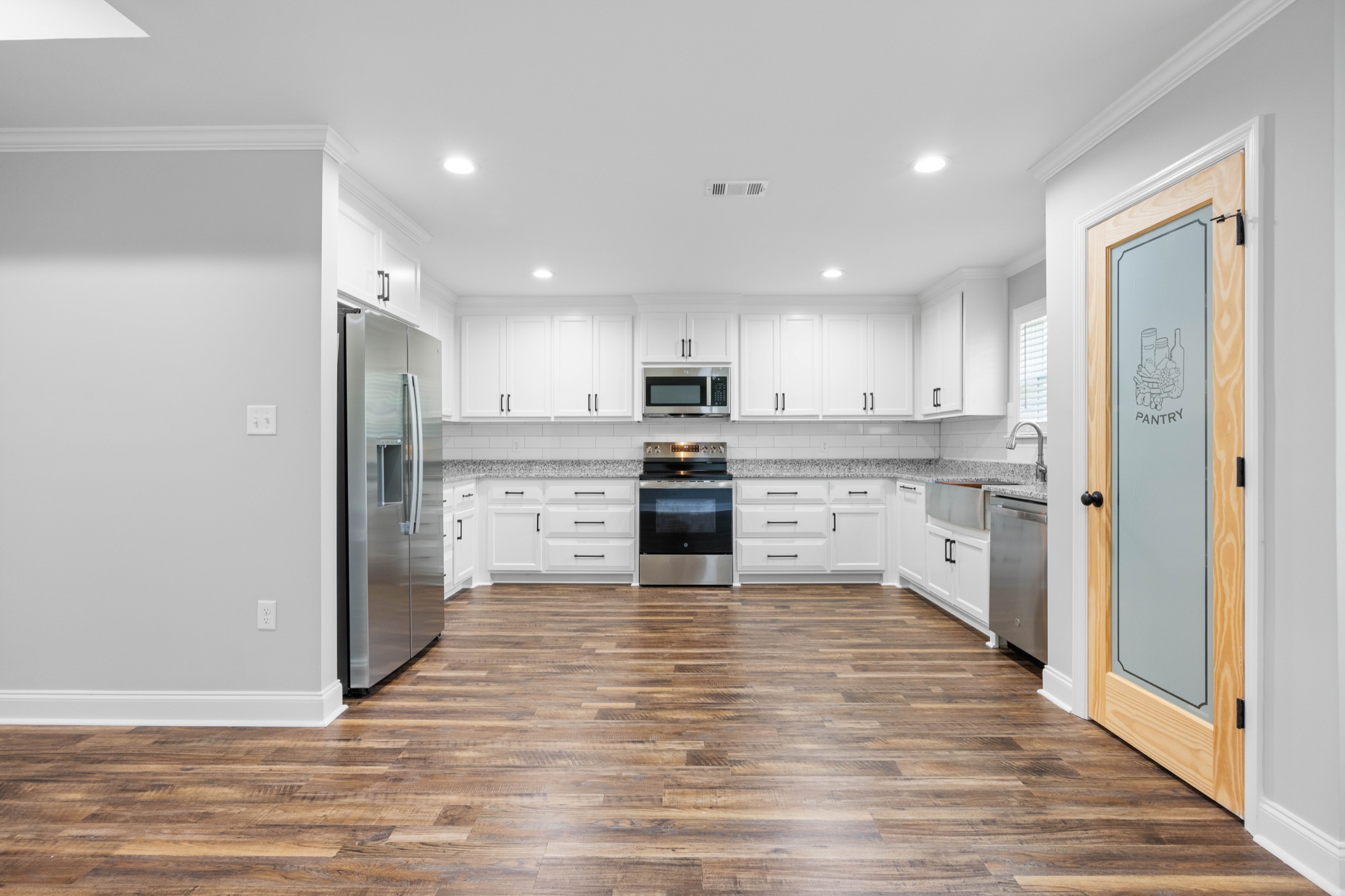 Bright Kitchen photographed by Aaron David