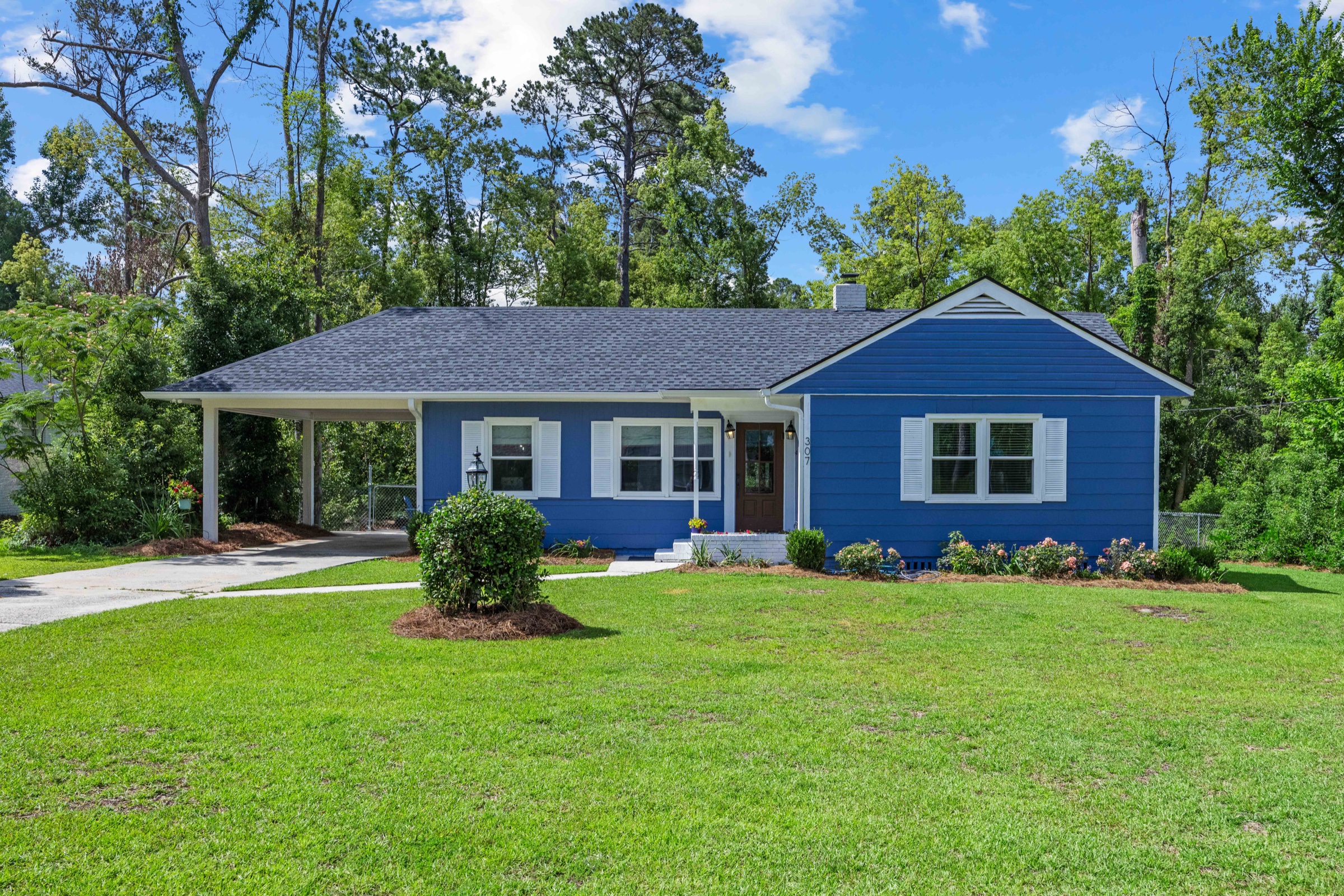 Blue Cottage photographed by Aaron David