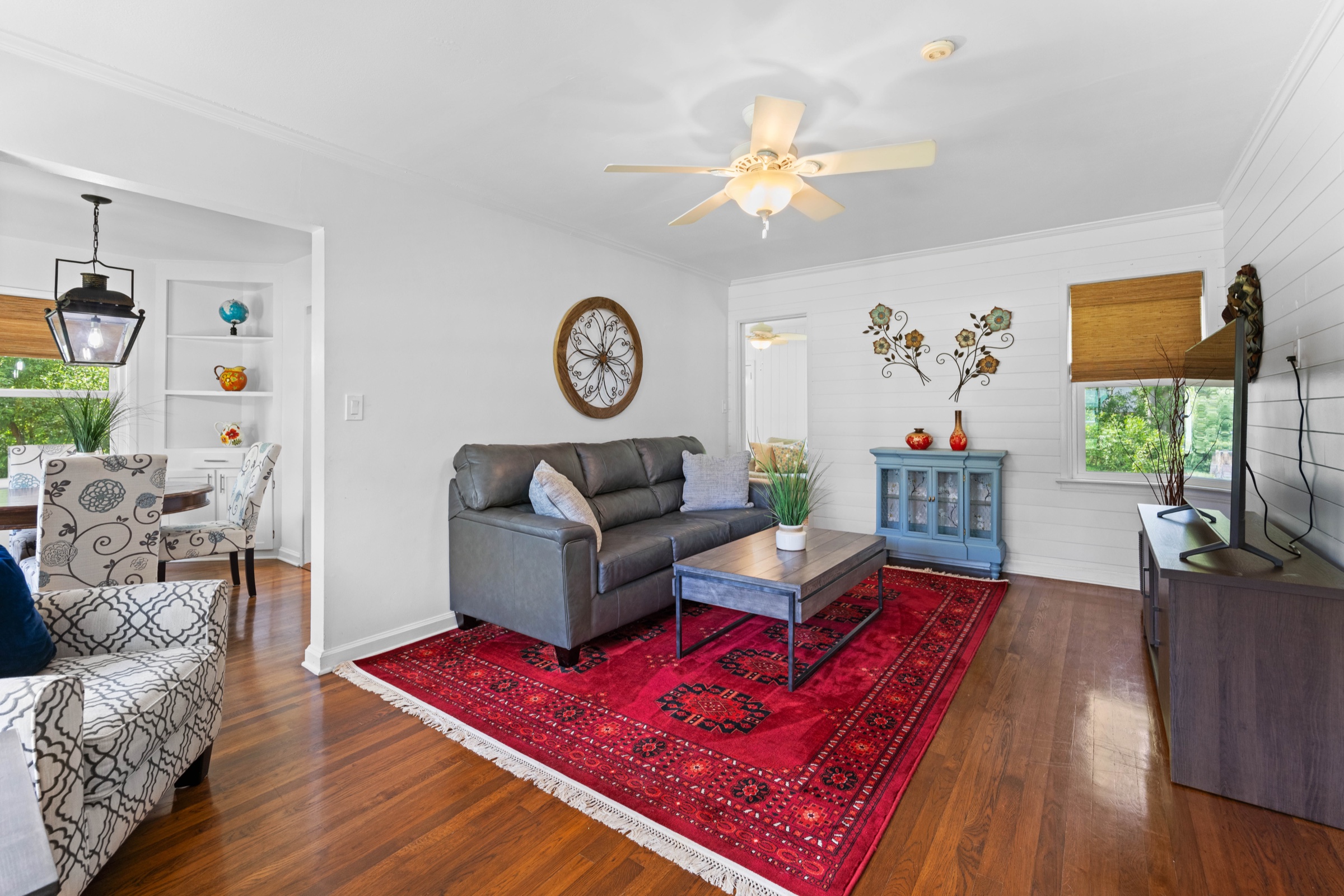 Styled Living Room photographed by Aaron David