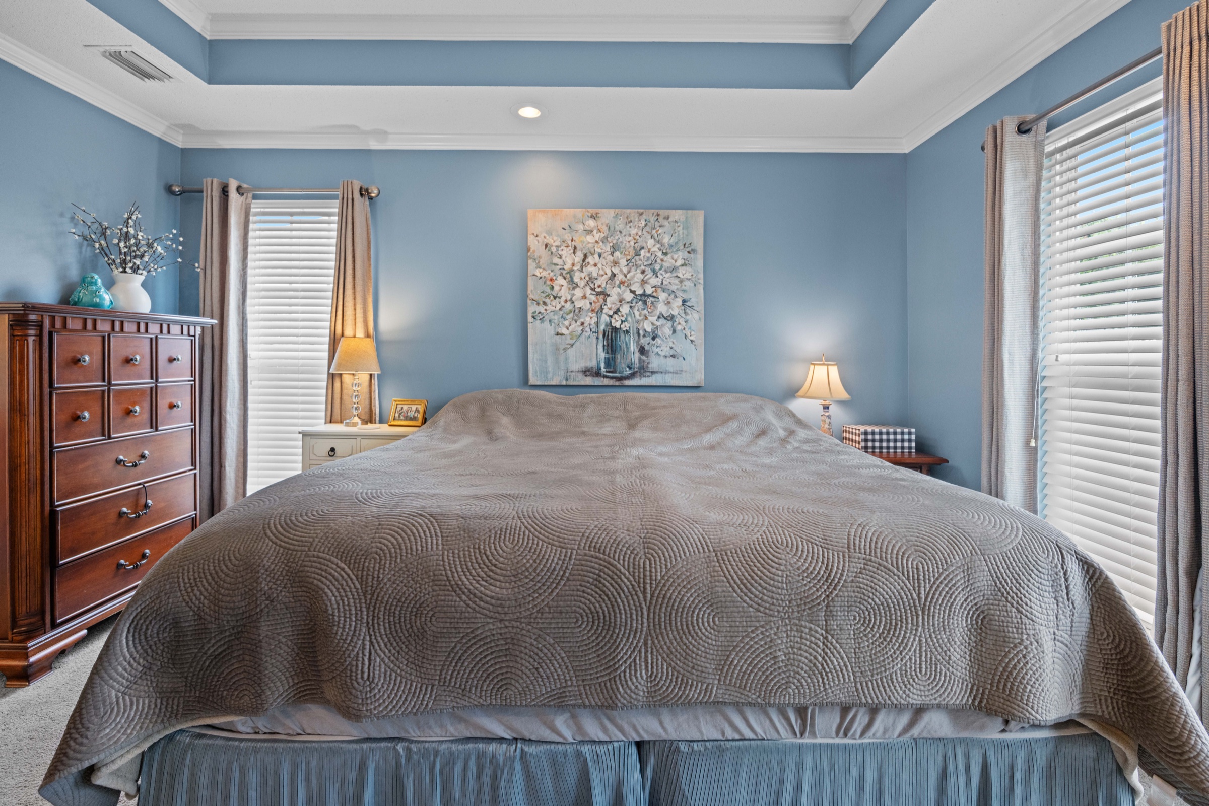 Primary Bedroom photographed by Aaron David
